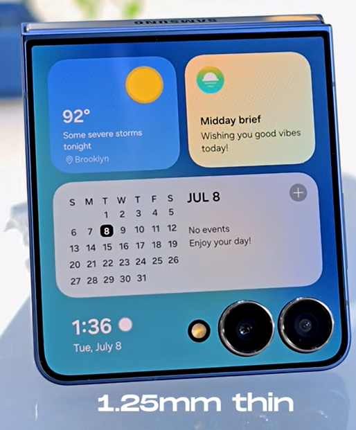  Samsung Foldable Phones :Galaxy Z Flip7 and Z Fold7