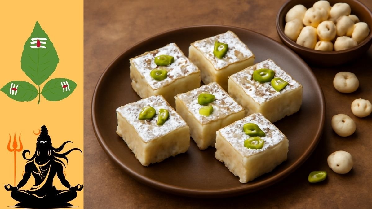 Makhana Barfi Recipe
